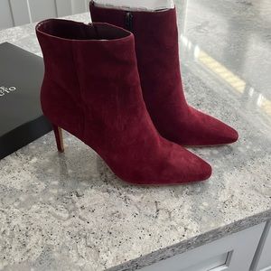 Vince Camuto suede booties